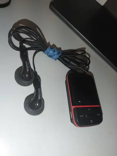 SanDisk 16GB Clip Sport Go MP3 Player, View more