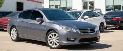 2014 Honda Accord Touring Comes Loaded with Leather Power Heated Memory Seats, Navi, Lane Departure...
