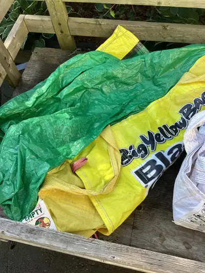 2 large soil / gravel bags, View more