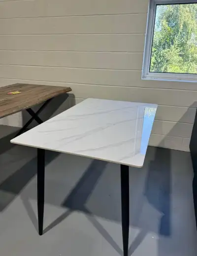 Marble Dining Table With Metal Legs For Sale , View more