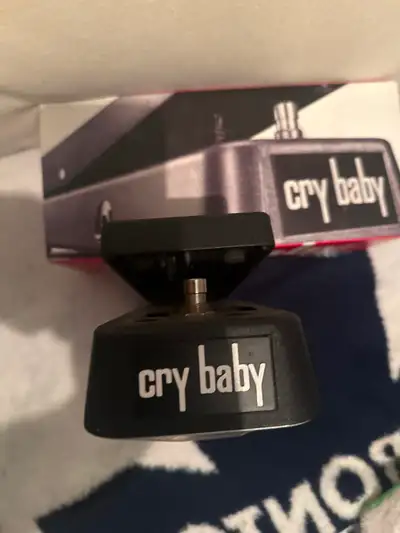 Cry baby pedal $50 or best offer comes with box, View more