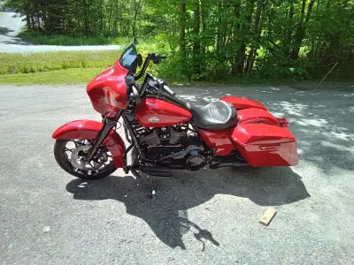I bought it new and I hardly use it. Ive added hwy pegs, 12" kst custom bars and 2 different ultimat...