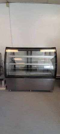 Commercial 60" Curve Glass Display Fridge Like New