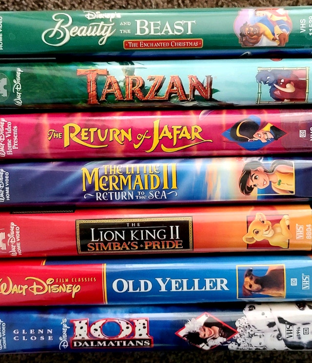 !DISNEY VHS TAPES! CDs, DVDs & Bluray Edmonton Kijiji