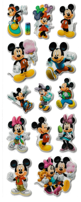 3D stickers MICKEY MOUSE Minnie Pluto in Toys & Games in City of Toronto - Image 2
