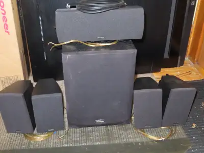 Paradigm 5.1 speaker system Cinema 70 & PDR-8, View more