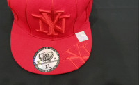 Red KB ETHOS/ Original NY fitted Hat/ GYM/ Baseball Cap