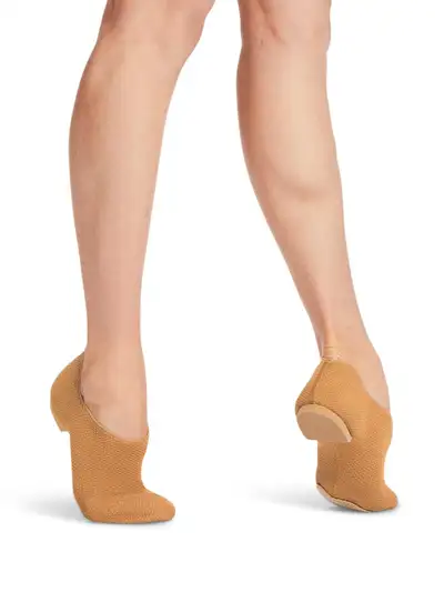 Capezio Pure Knit Slip-on Jazz shoes- Black or Natural 1/2 PRICE, View more