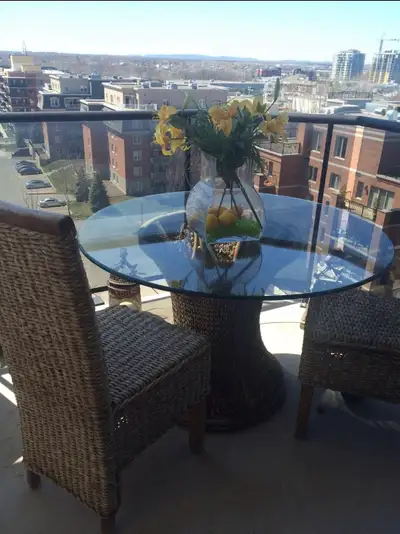 Dining table with 6 chairs , View more