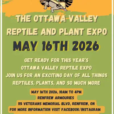 the Ottawa valley Reptile & Plant Expo, View more