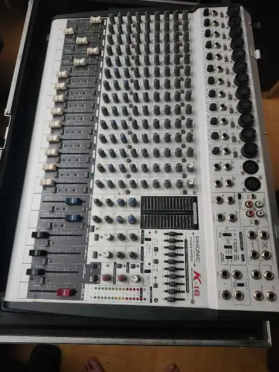 100 watt 16channel PA Mixer, View more