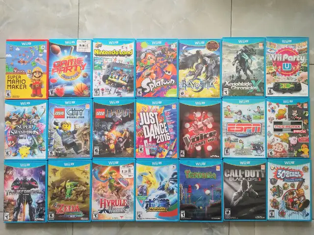 Nintendo Wii U games. Also Wii Gamecube etc. (Updated May 17/26) in Nintendo Wii U in Markham / York Region - Image 2