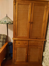 Solid wood beautiful armoire for sale