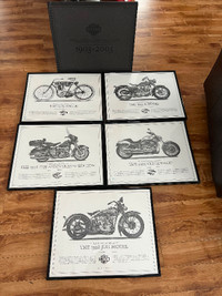 Cardre de photos de moto Harley Davidson