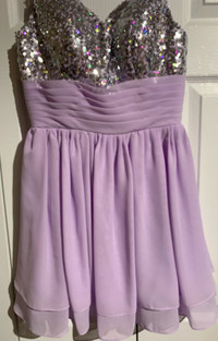 Light purple Formal grad dress