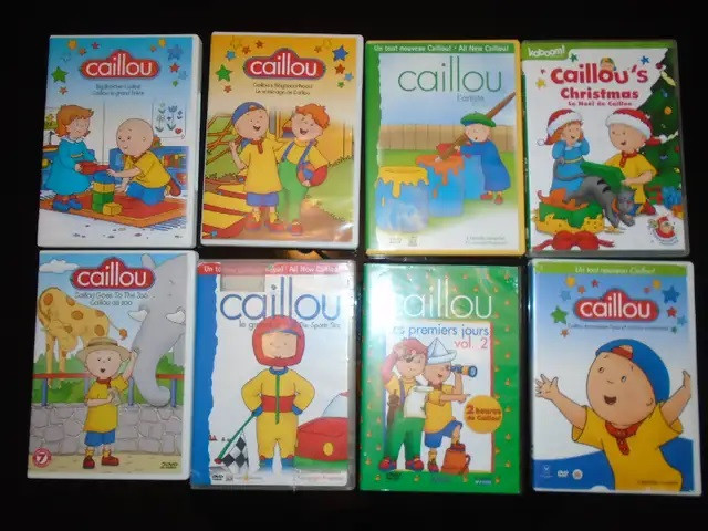 DVD : 19 Caillou et 4 coffrets De Passe-Partout 1-2-3-4 dans CD, DVD et Blu-ray  à Longueuil/Rive Sud - Image 2