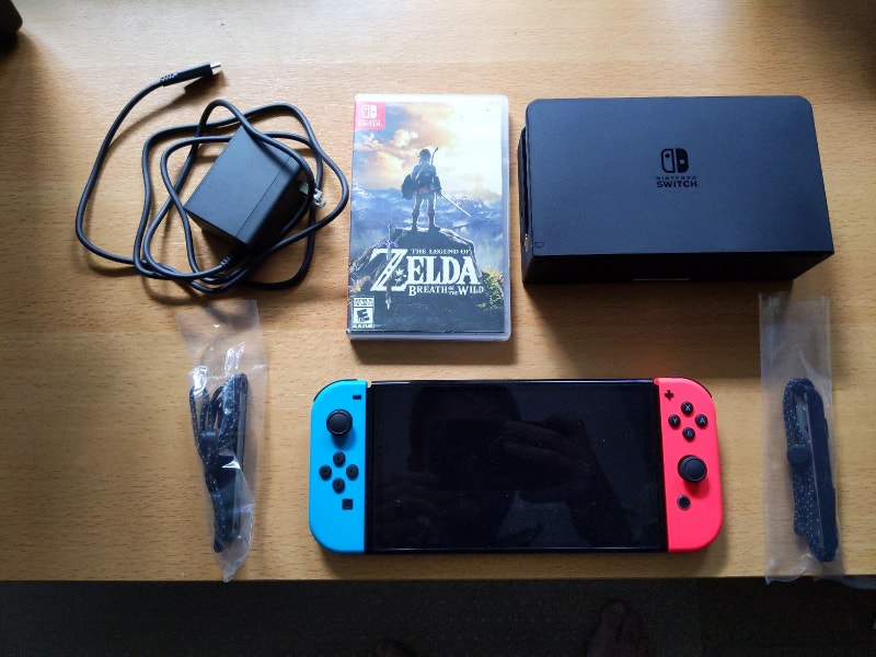 Nintendo Switch OLED plus Zelda BotW Nintendo Switch Calgary Kijiji