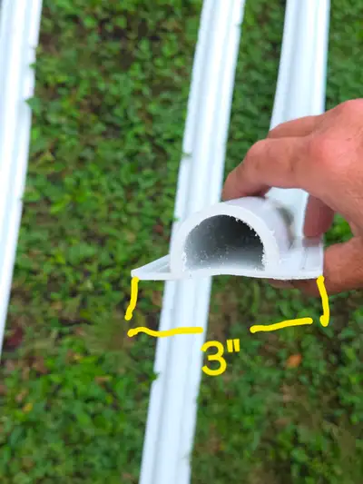 I have four new boat/dock bumpers one has screw holes in it . I bought too many paid $40 each includ...