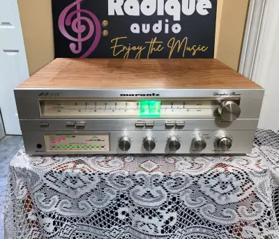 Marantz MR 1135 Stereo Receiver - 30 WPC  Custom Cherry Cabinet, View more