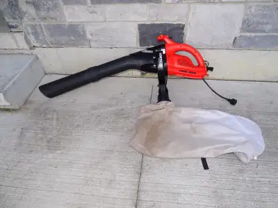 Black & Decker leaf blower, mulcher vacuum, View more