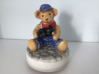 Bialosky Musical Conductor Bear With Train