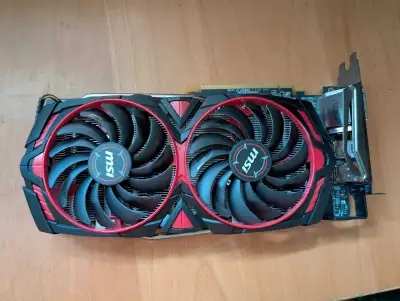 8192MB ATI Radeon RX 570 Series (MSI) Used. Functional part.