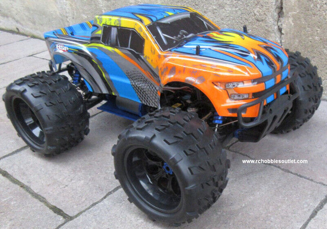 New RC Brushless Electric Monster Truck Top 2 ET6 1/8 Scale 4WD in Hobbies & Crafts in Moncton - Image 2