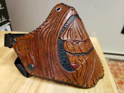Aces High Eddie leather biker mask for all the Iron Maiden fans out there like me... Powerslave was...