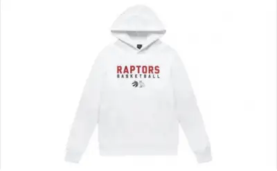 Get ready to rep your city and team with this brand new OVO x Raptors Pre-Game Hoodie in white, size...