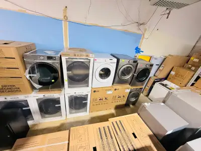 Samsung Front Load Washer & Electric Dryer Combo!, View more