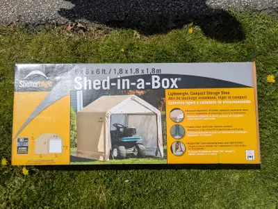 Shelter logic 6x6x6 shed, View more