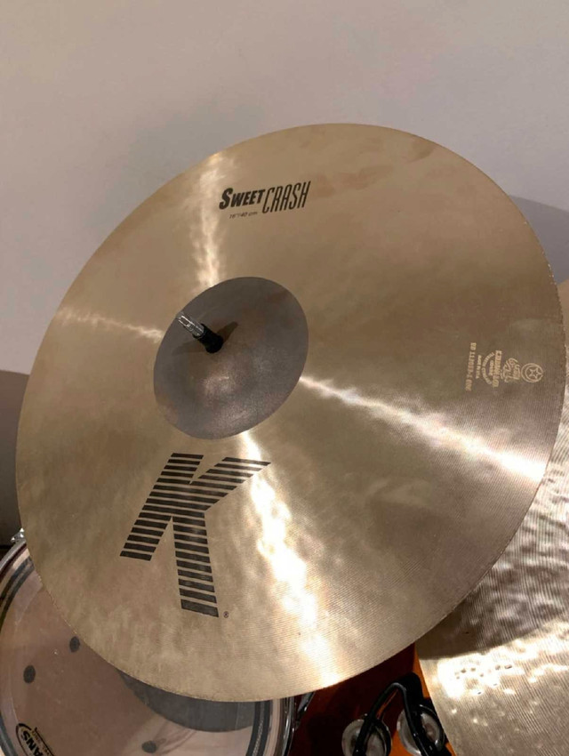 Zildjian k sweet crash 16" in Drums & Percussion in St. Catharines