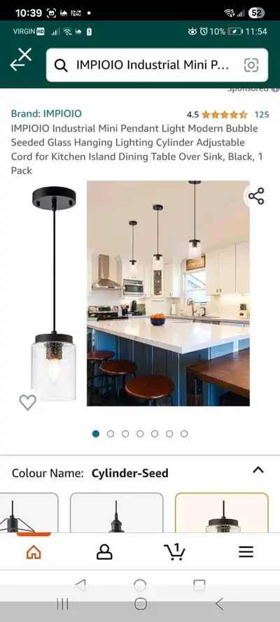 IMPIOIO Pendant Light(3 pack), View more