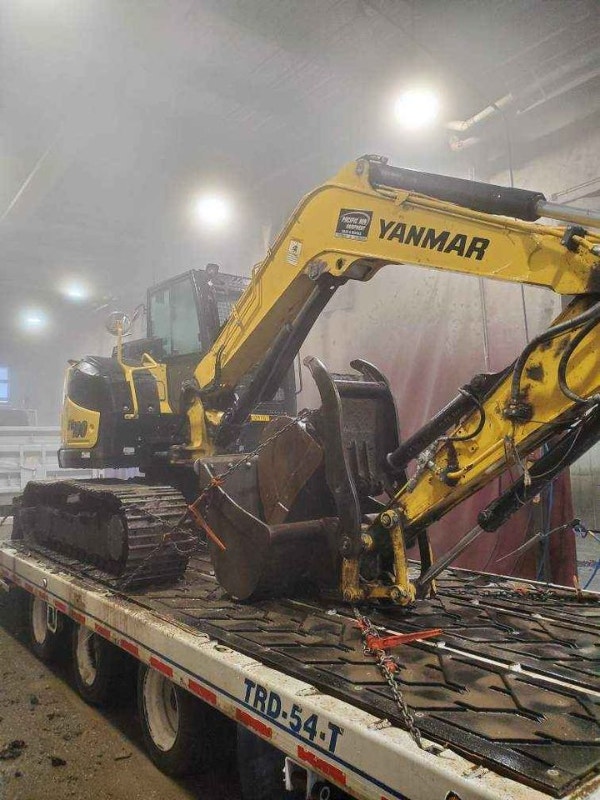 2017 Yanmar SV100 10 ton excavator Heavy Equipment Kelowna Kijiji