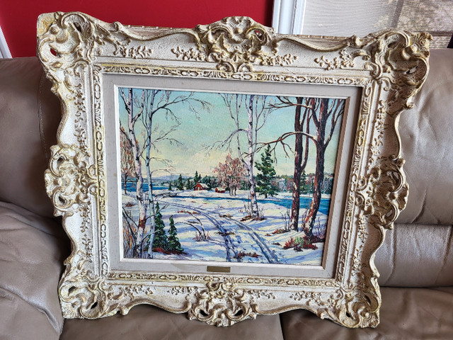 oil painting by canadian artist "LAKE MAZINAW" in Arts & Collectibles in Mississauga / Peel Region - Image 3