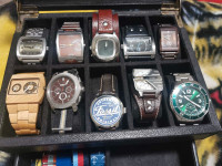 Men's fossil watch collection