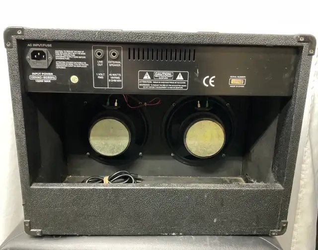 TECAMP TEC80GW 2 CHANNEL GUITAR  AMP in Amps & Pedals in North Bay - Image 5