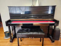 Yamaha Piano and Piano Bench