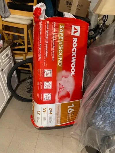 Rockwool Safe'n'Sound insulation, View more