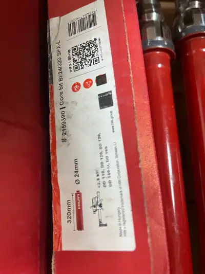 Hilti Core Bit, BI 24/320 SPX-L, Diamond, SPX-L, View more