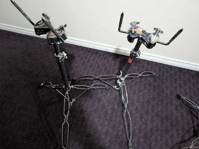 DW and Tama, Double Tom Holder Stands. like new. in Drums & Percussion in Oshawa / Durham Region - Image 10