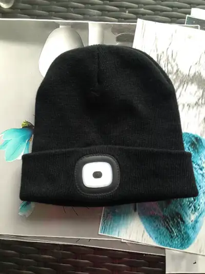 night scope rechargeable led beanie $10