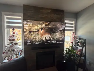 LG 75" NANO 90 QLED TV - great condition $500 - buyer collects, View more