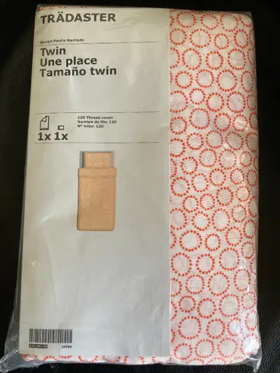 Brand new, unopened Ikea Twin Duvet Cover and Pillowcase, View more