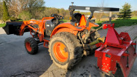 2008 kioti loader tractor
