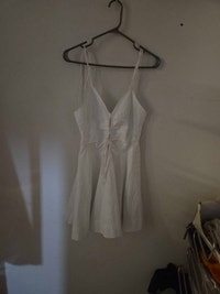Aritzia White Lace Up Mini Dress Brantford Ontario Preview