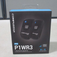 New! Compustar PRO P1WR3 1-Way 3000-FT Range Remote Upgrade KIT