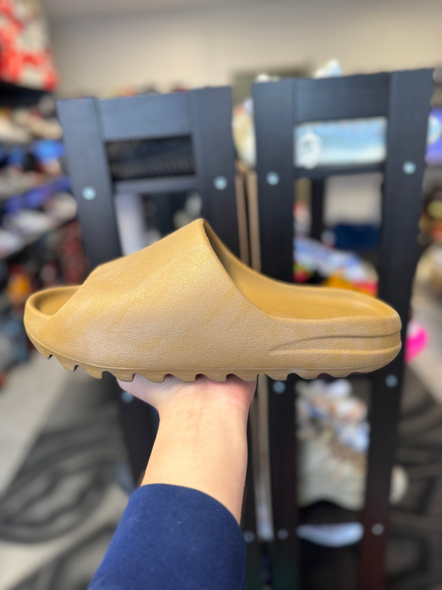 Yeezy Slide Ochre size 13 used for $160 in Men's Shoes in Edmonton