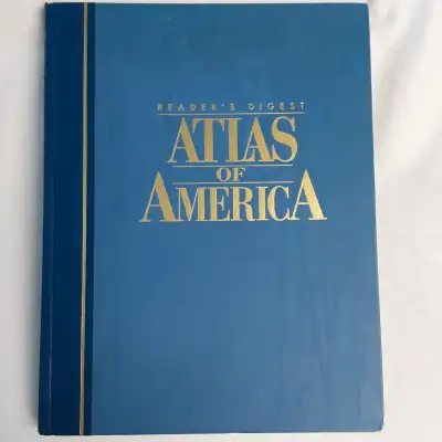 Vintage 1998 Readers Digest Atlas of America, USA, View more