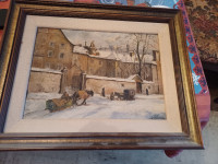 Peinture hivernale - OC Bélanger / Winter Painting - OC Bélanger